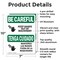Signmission Keep Hands Out Of Machinery Bilingual OSHA Be Careful Sign, Aluminum, 7in W x 10in L, 2PK OS-2PACK-BC-A-710-L-10031 - alternate 2
